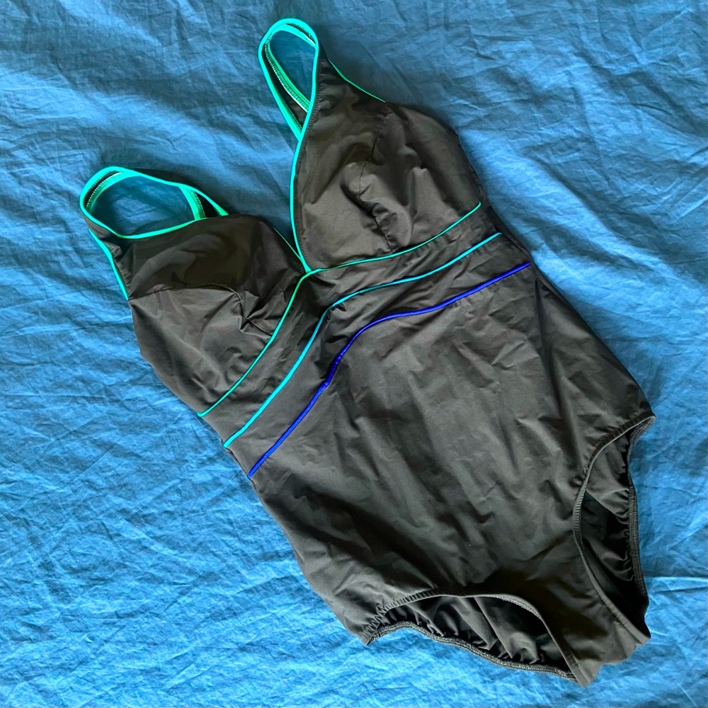 Robby Len Plus Size One Piece Swimsuit